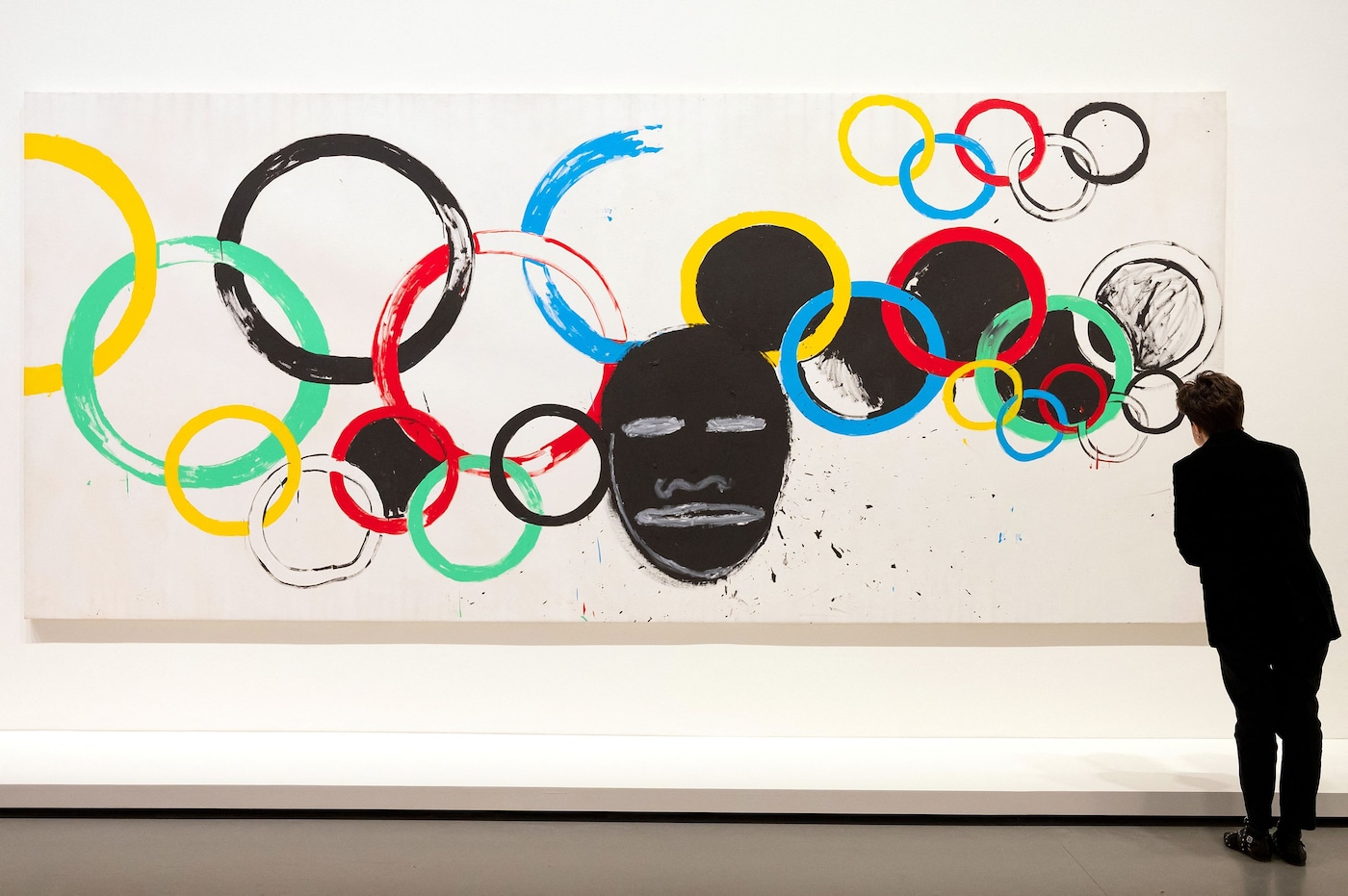 ‘Olympic Rings’, Jean-Michel Basquiat and Andy Warhol