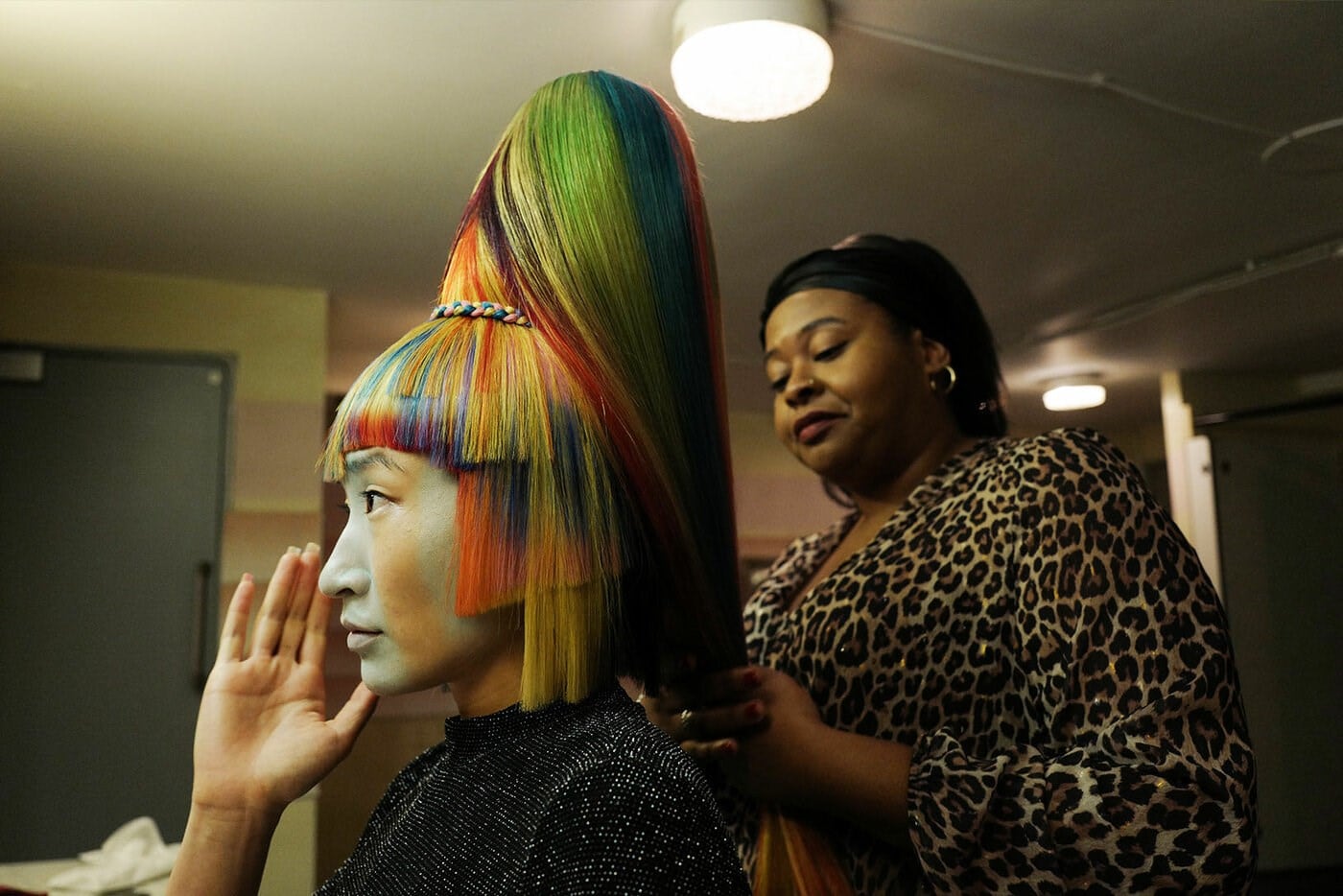 The rise of ‘mirrorless’ hair salons