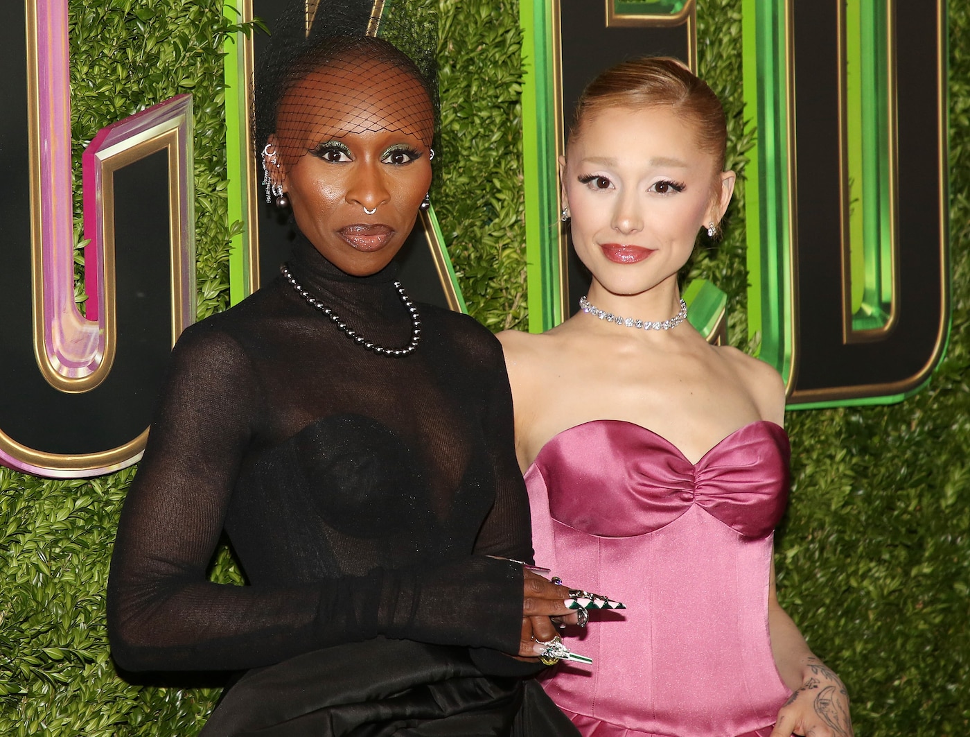 Cynthia Erivo and Ariana Grande 