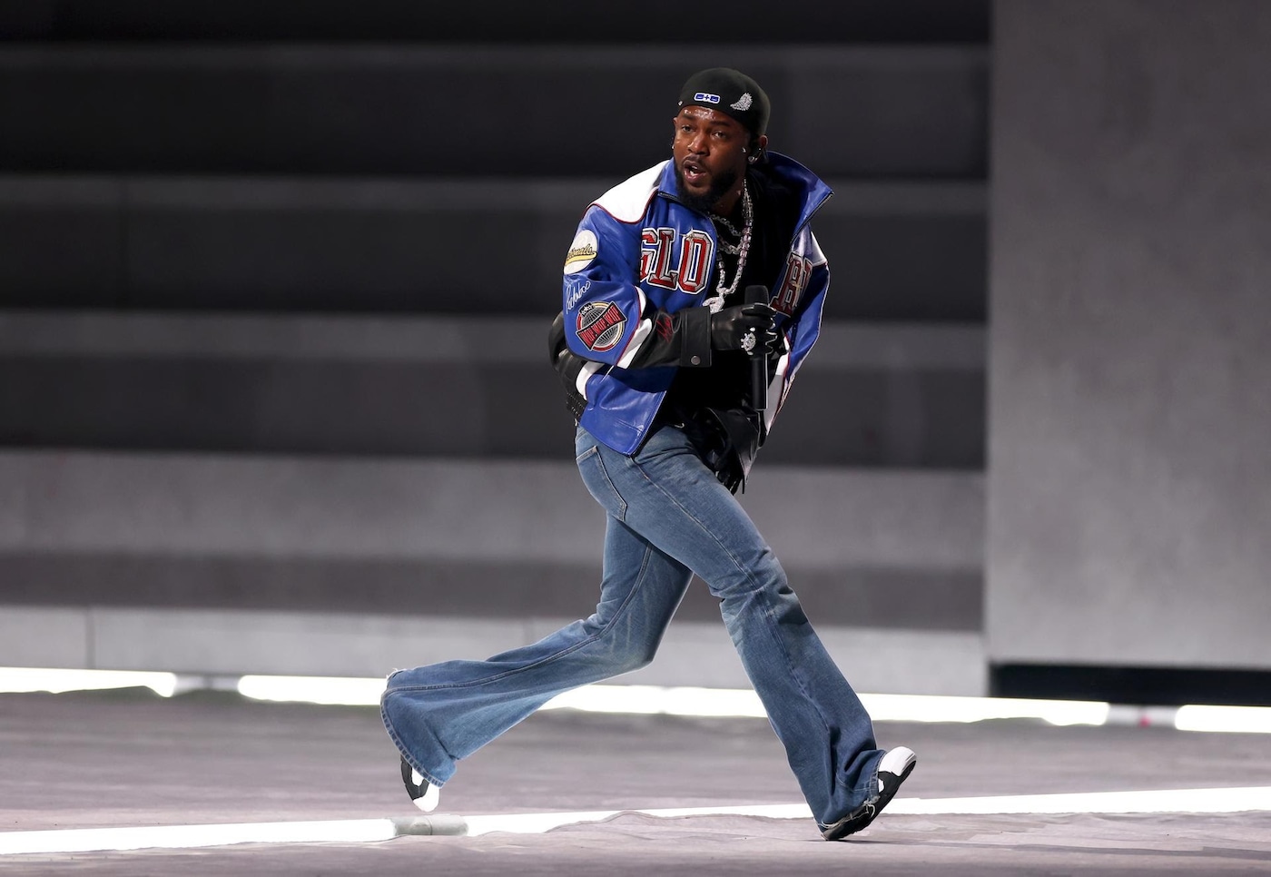 Kendrick Lamar Celine bootcut jeans