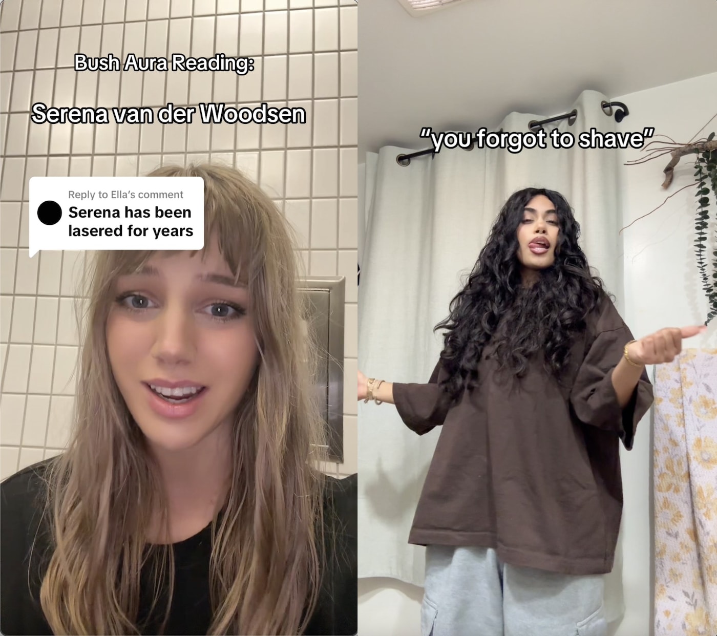 BushTok pubic hair full bush TikTok