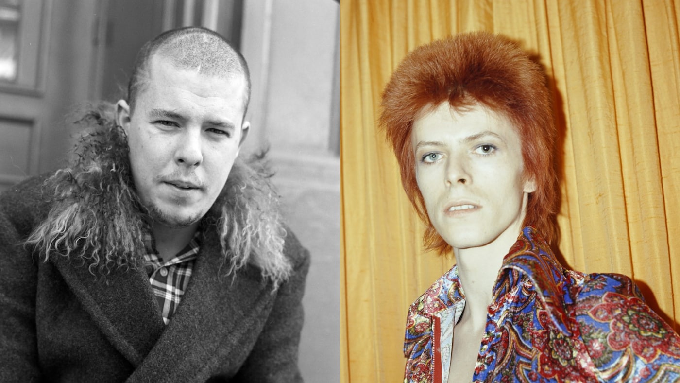 Alexander McQueen and David Bowie 