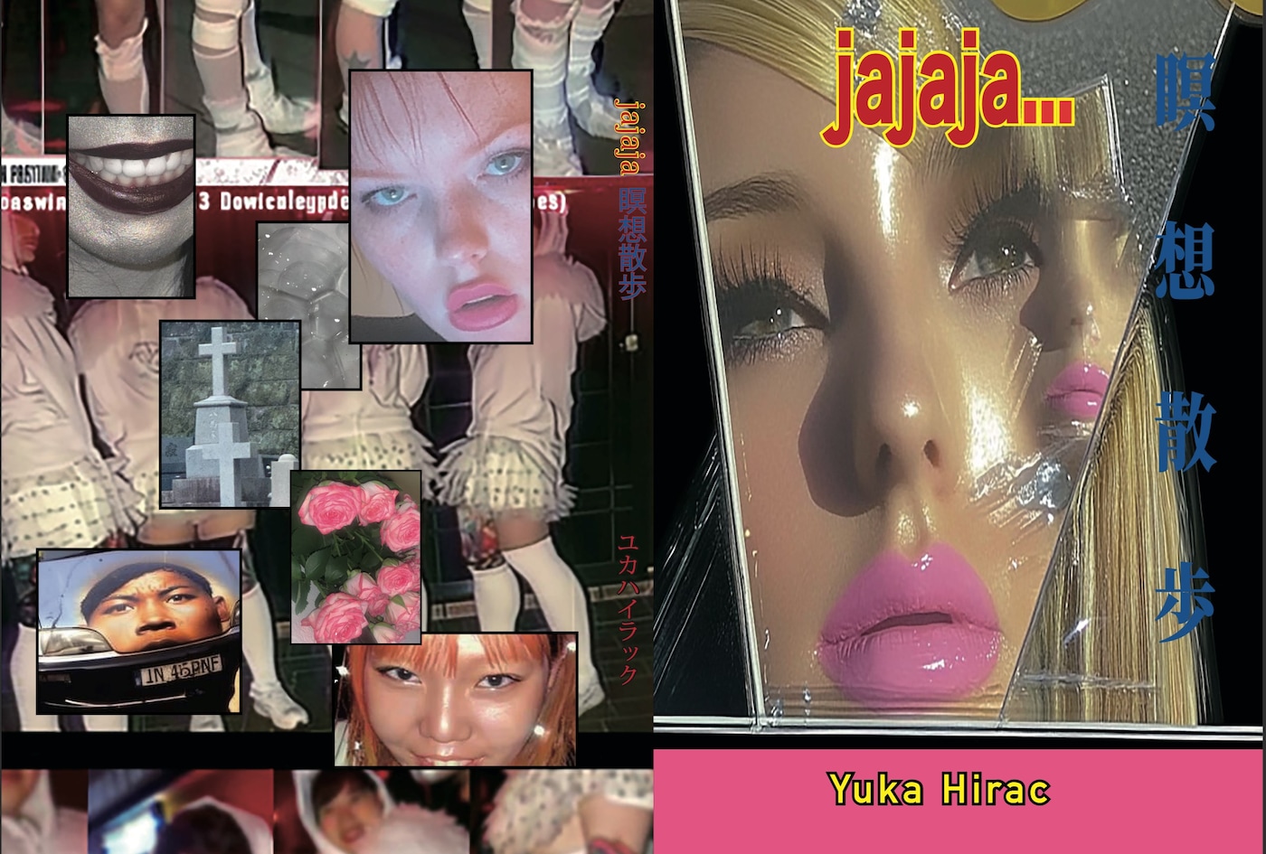 Yuka Hirac, jajaja…瞑想散歩, zine, Tokyo, art, make up