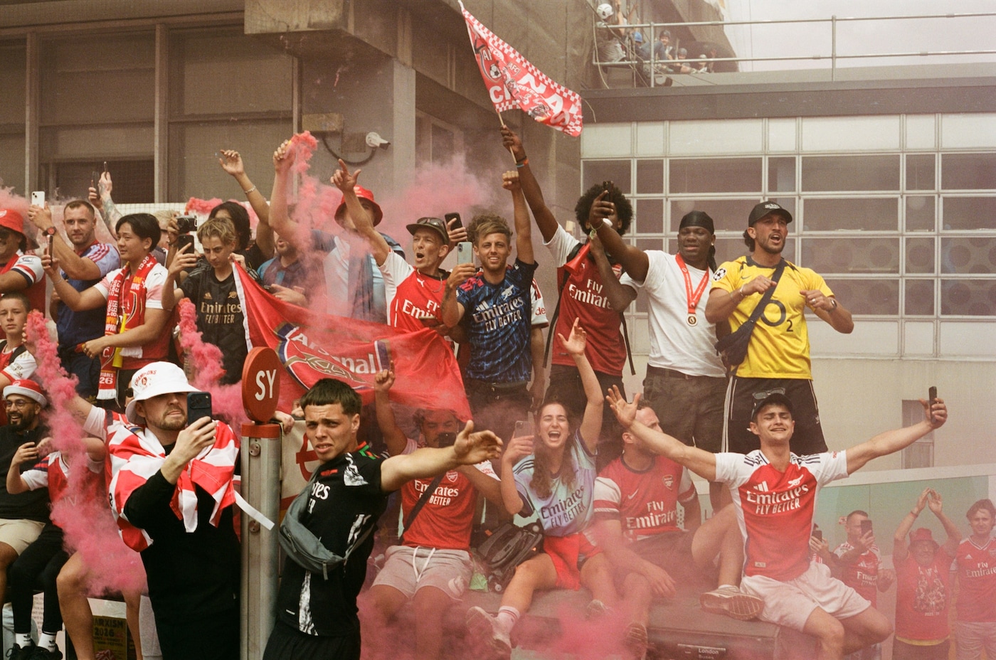 Arsenal champions parade 