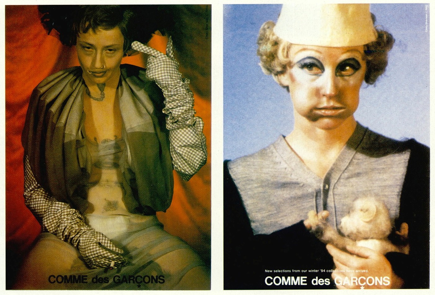 Comme X Cindy Sherman cover