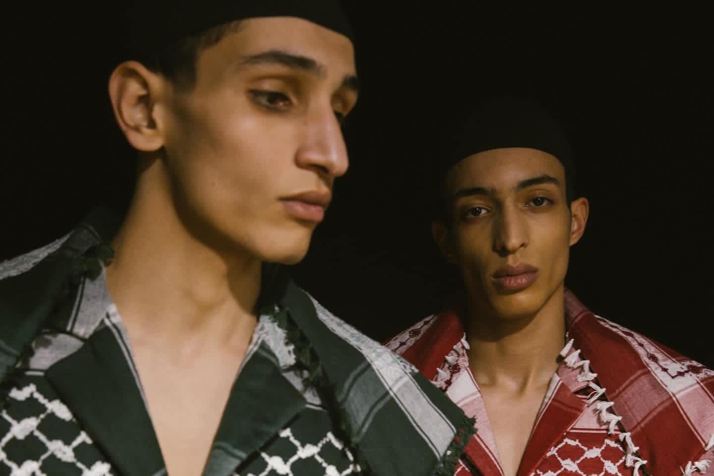 GmbH AW24 mens collection Palestine