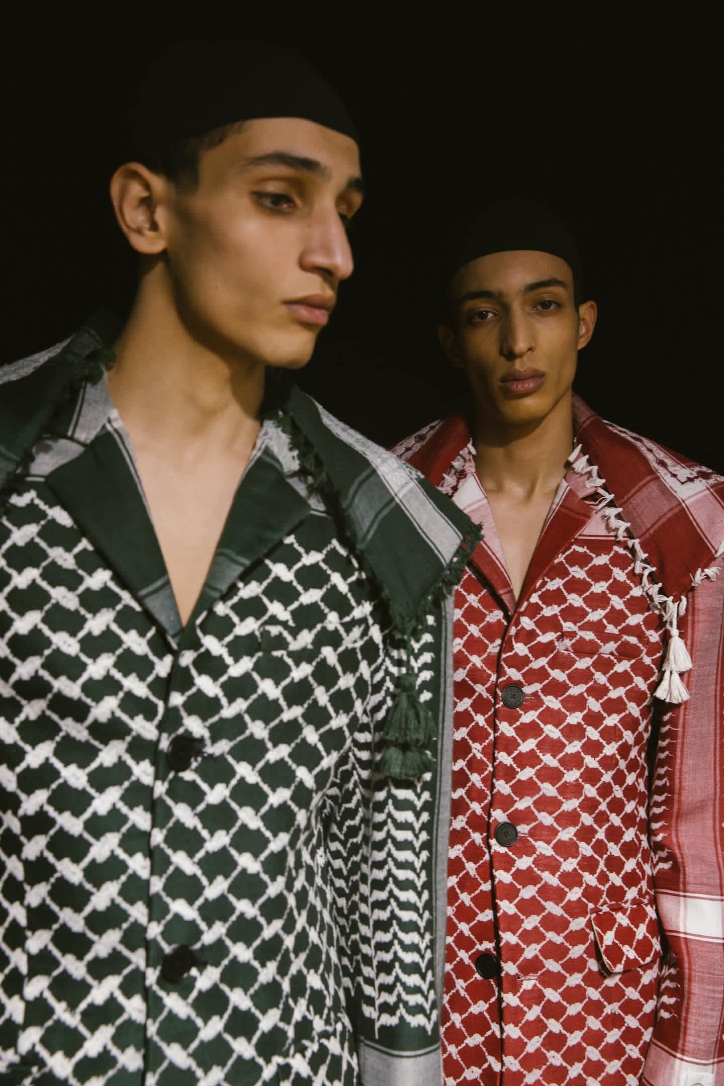 GmbH AW24 men's collection Palestine 