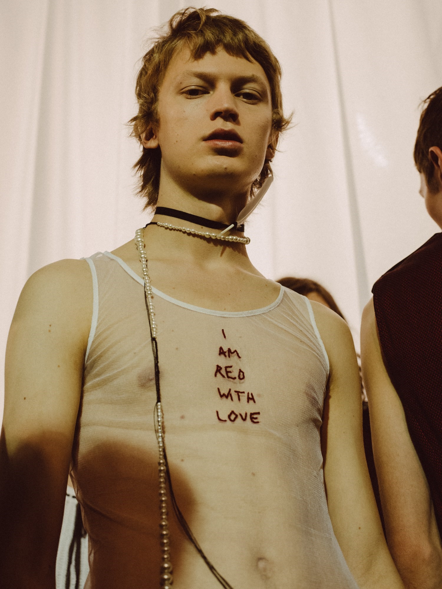 Romance reigns at Ann Demeulemeester Menswear | Dazed