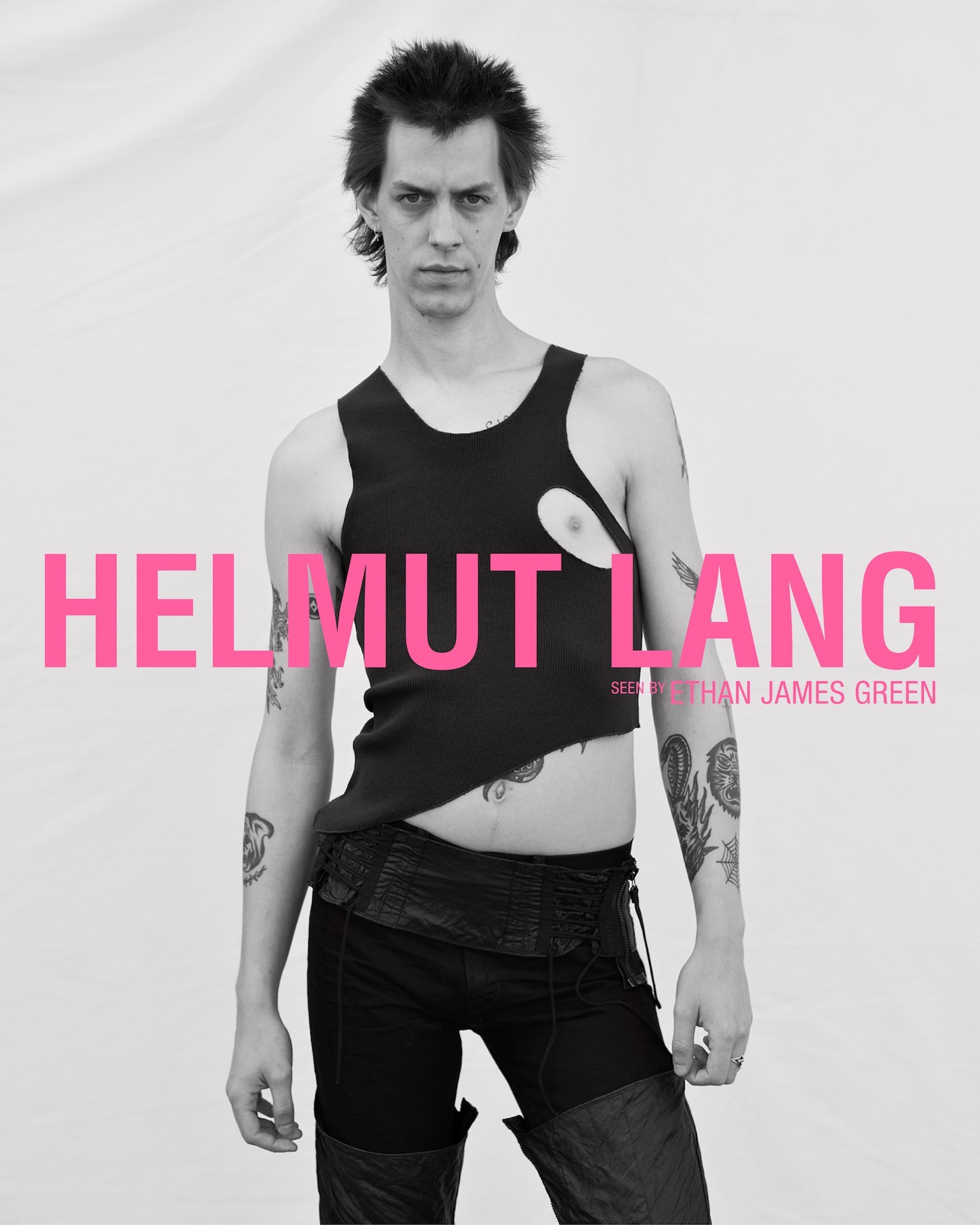 Your First Look at Helmut Lang as Seen by Walter Pfeiffer
