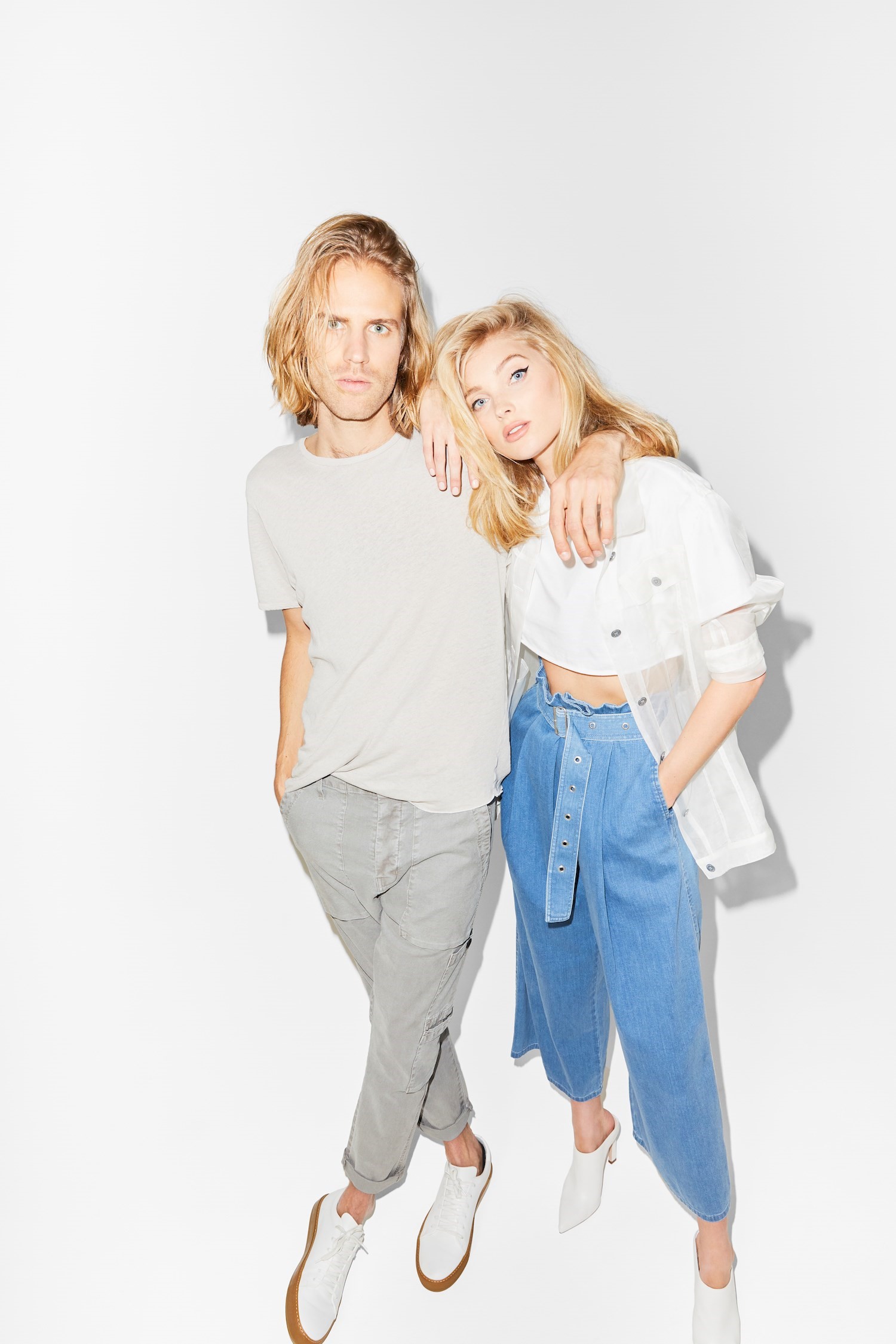 J Brand taps another IRL couple for campaign