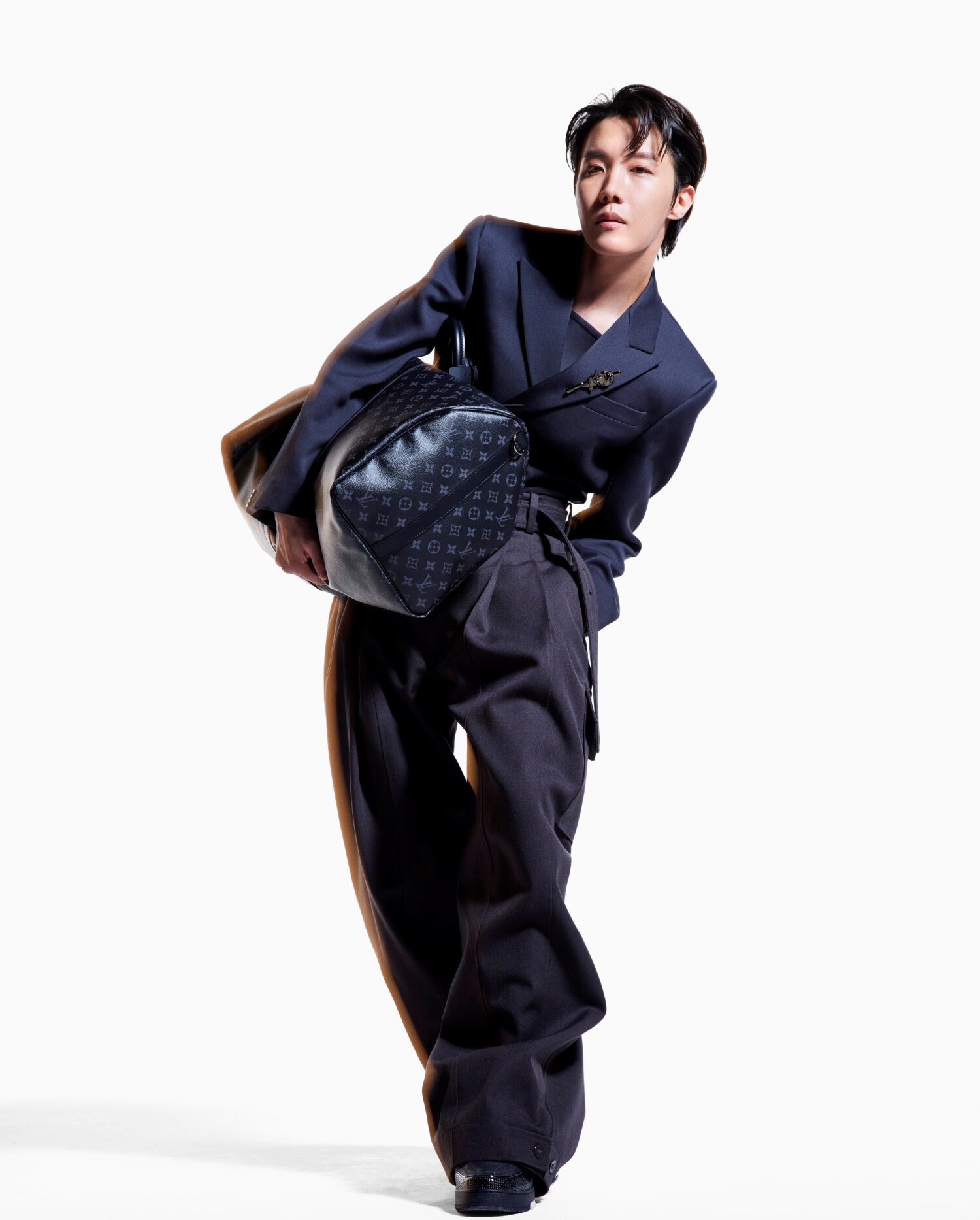 BTS's J-Hope Radiates Expensive Vibes At A Louis Vuitton Pop-Up