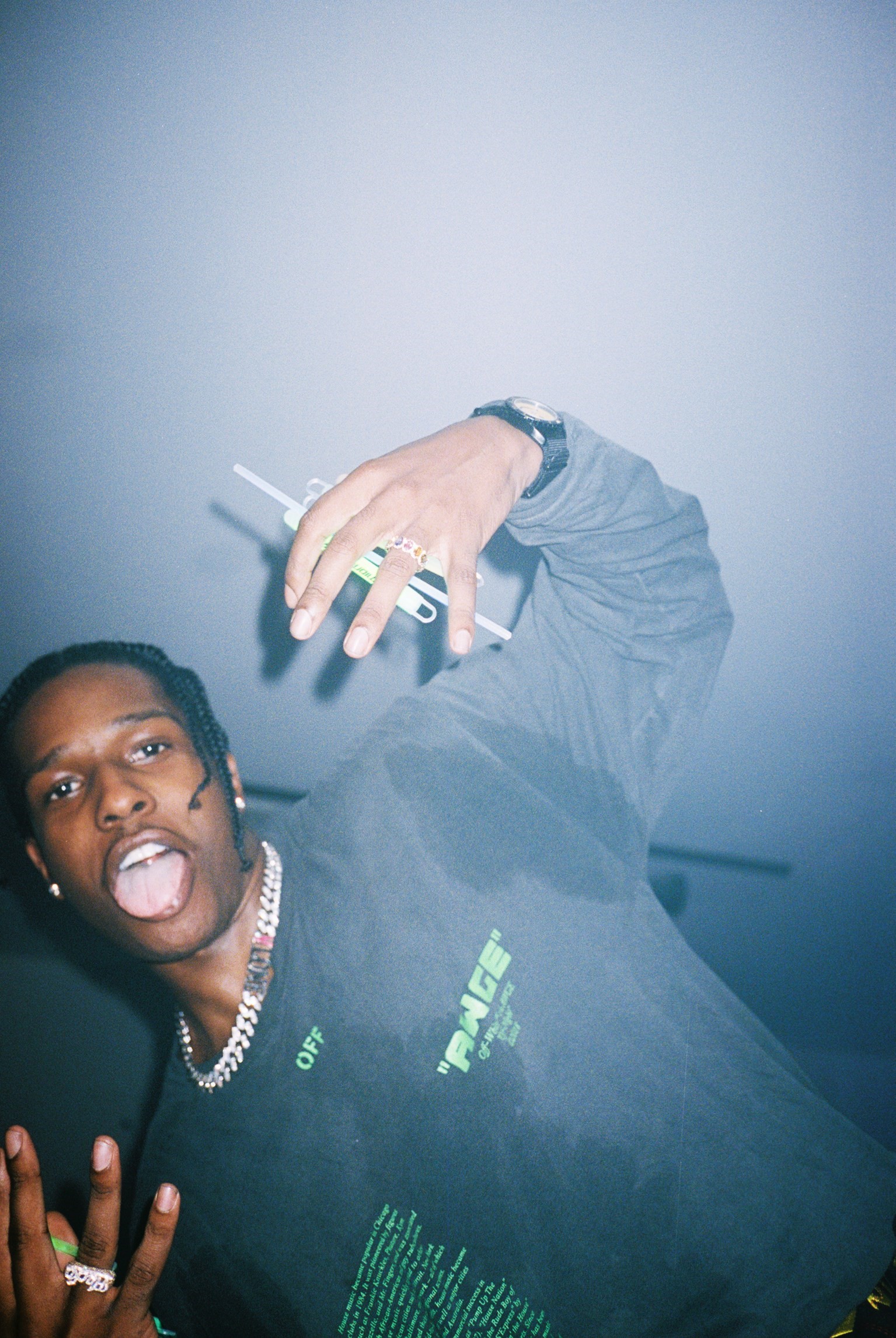 Photos of A$AP Rocky's midnight rave in LA with Virgil Abloh