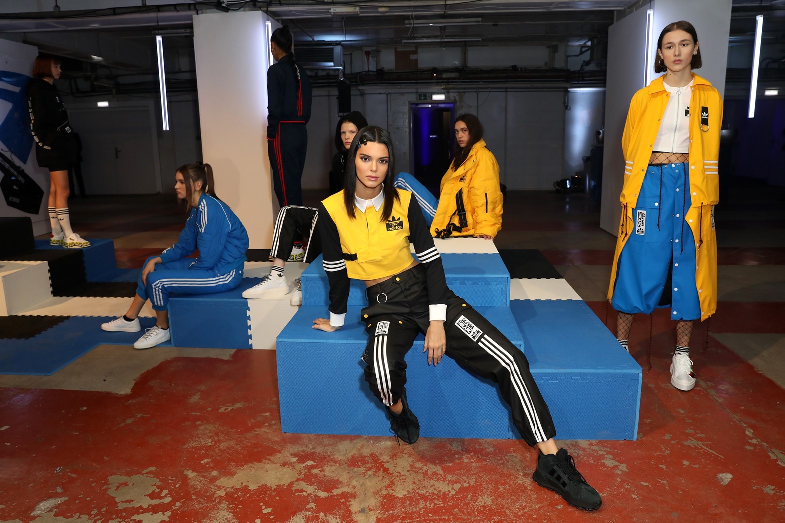 brutalt Narkoman Mindre end Kendall Jenner & Olivia Oblanc host launch for new adidas Originals collab  | Dazed