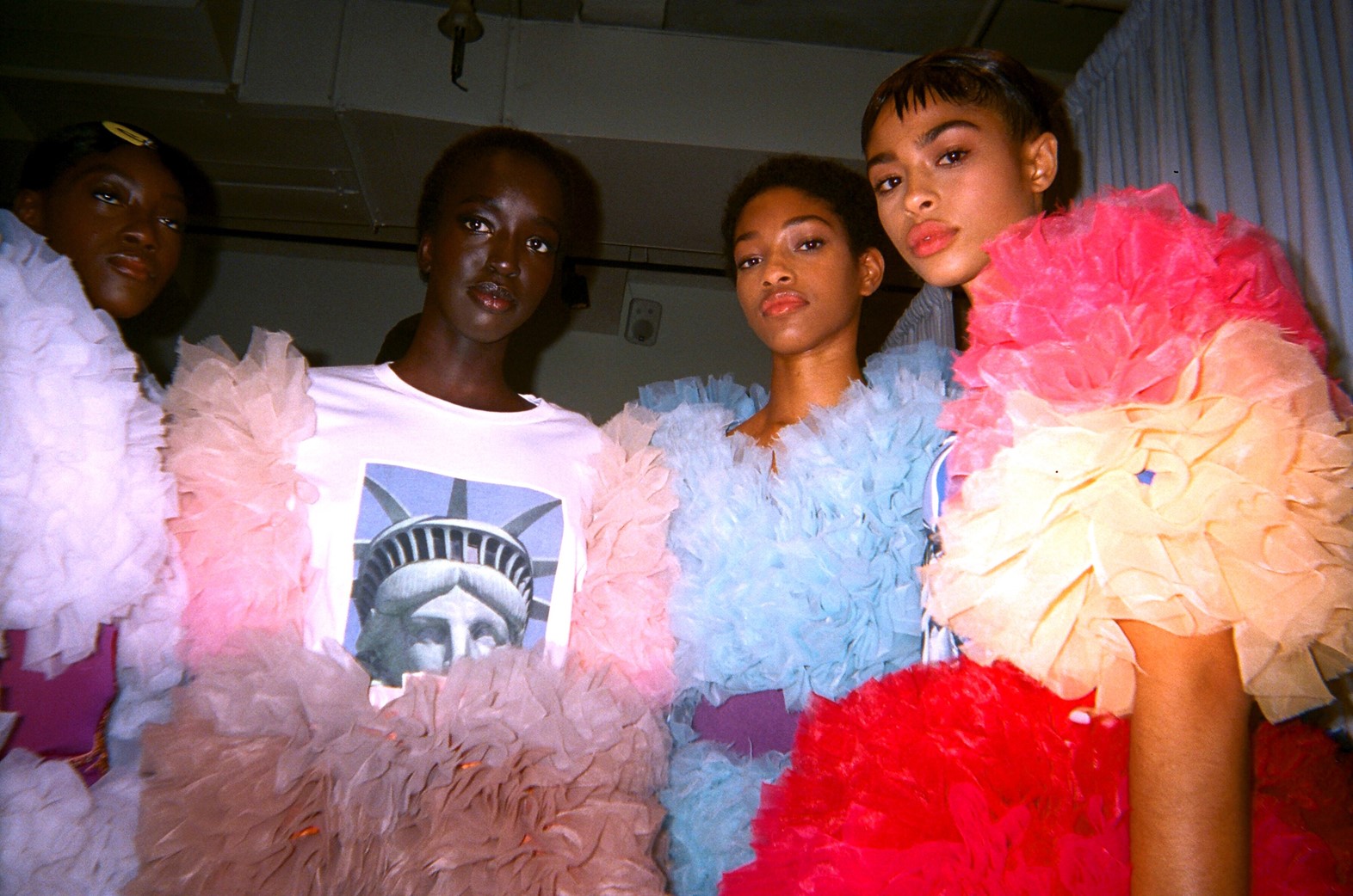 The Marc Jacobs-approved designer behind the giant tulle looks all 