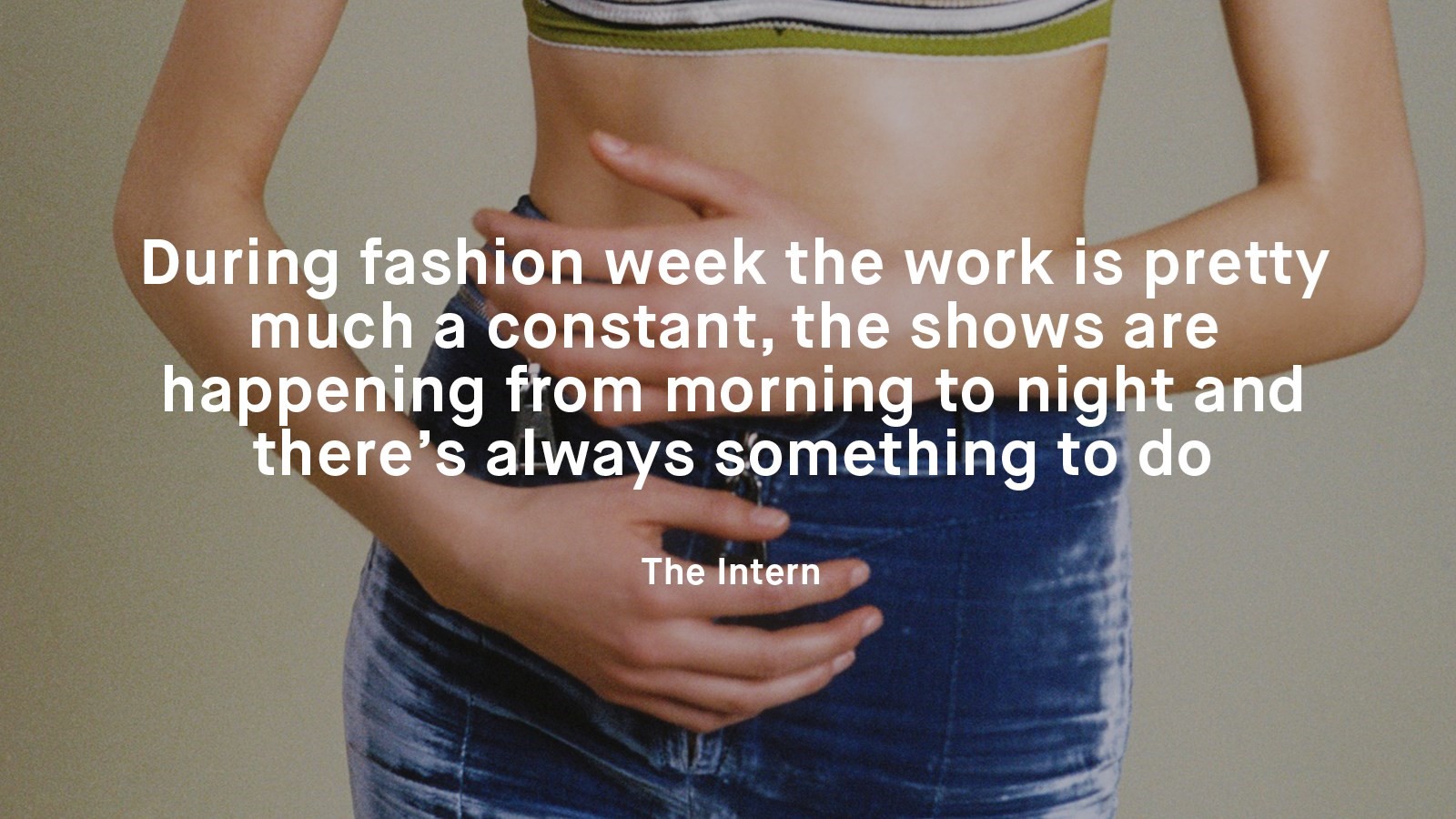 Jawbone wearable tech fashion week experiment quote