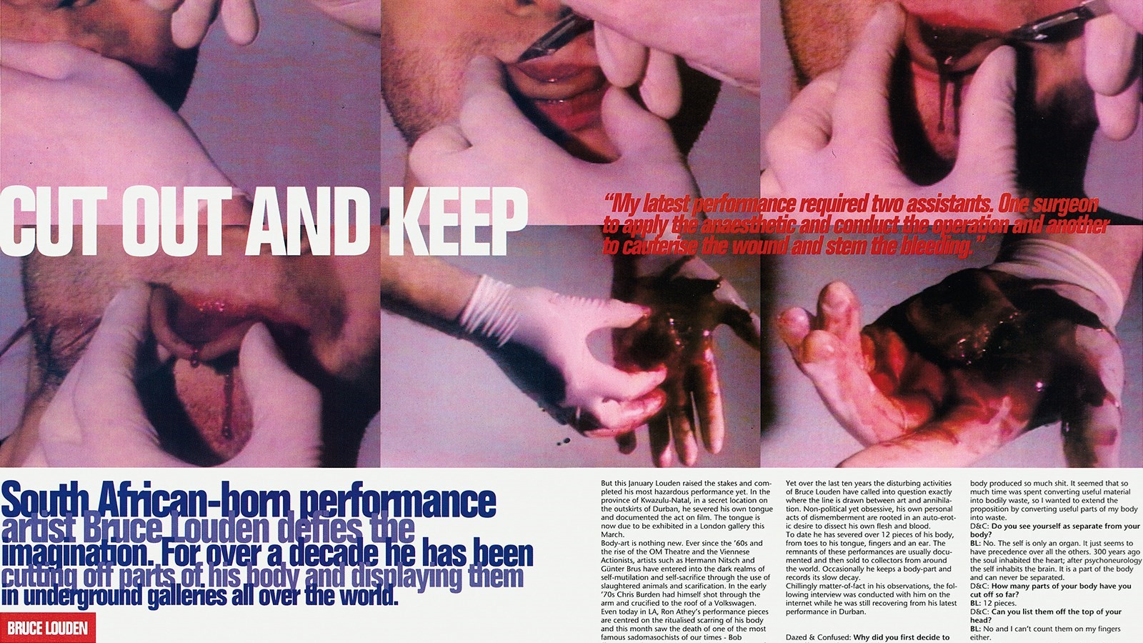 Dazed & Confused's cult art moments