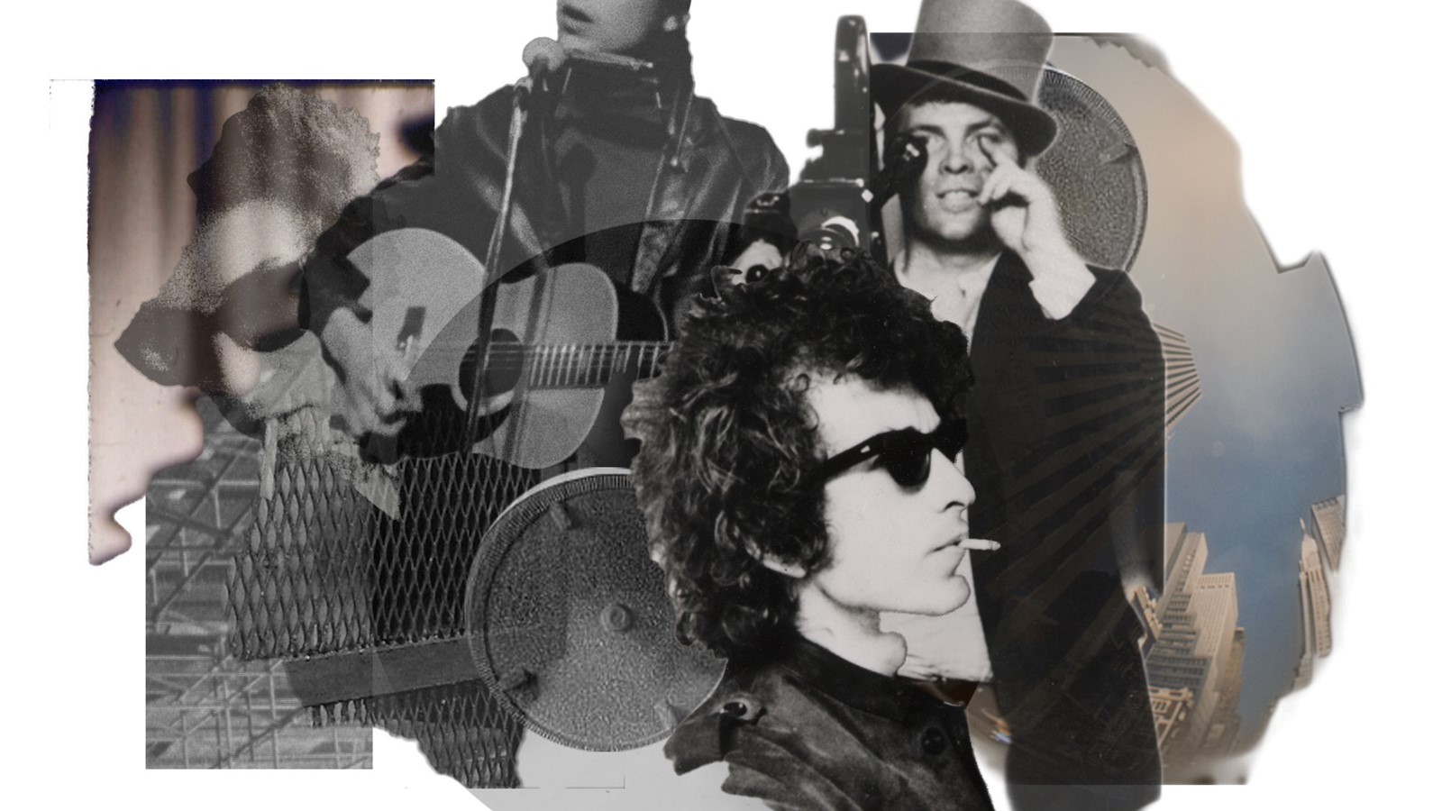 Bob Dylan collage 