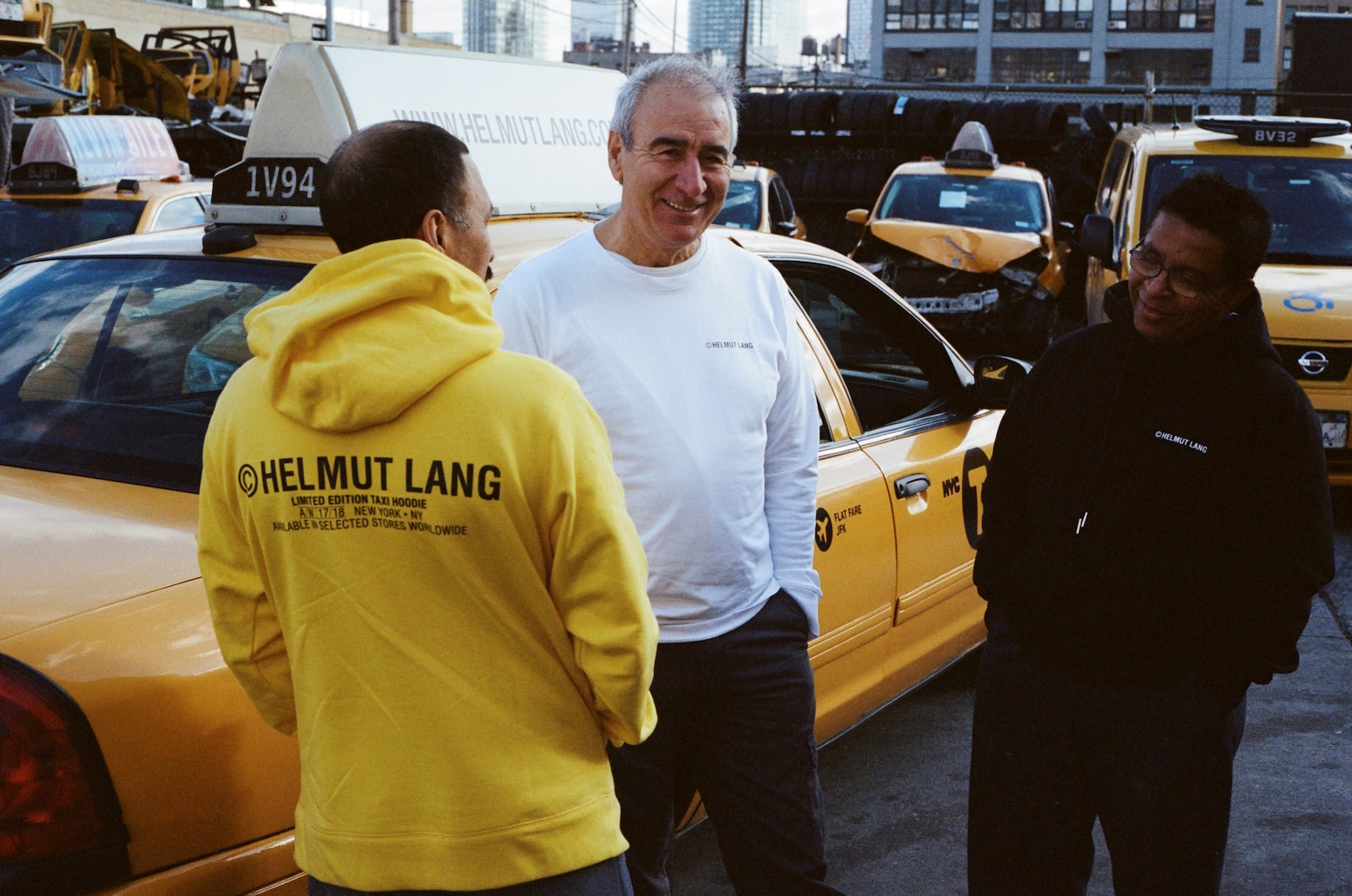 IRL New York taxi drivers model Helmut Lang’s new capsule | Dazed