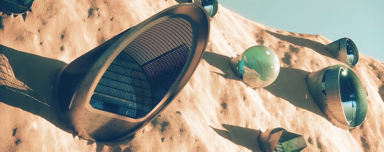 N&#252;wa, the first self-sustainable city on Mars 4