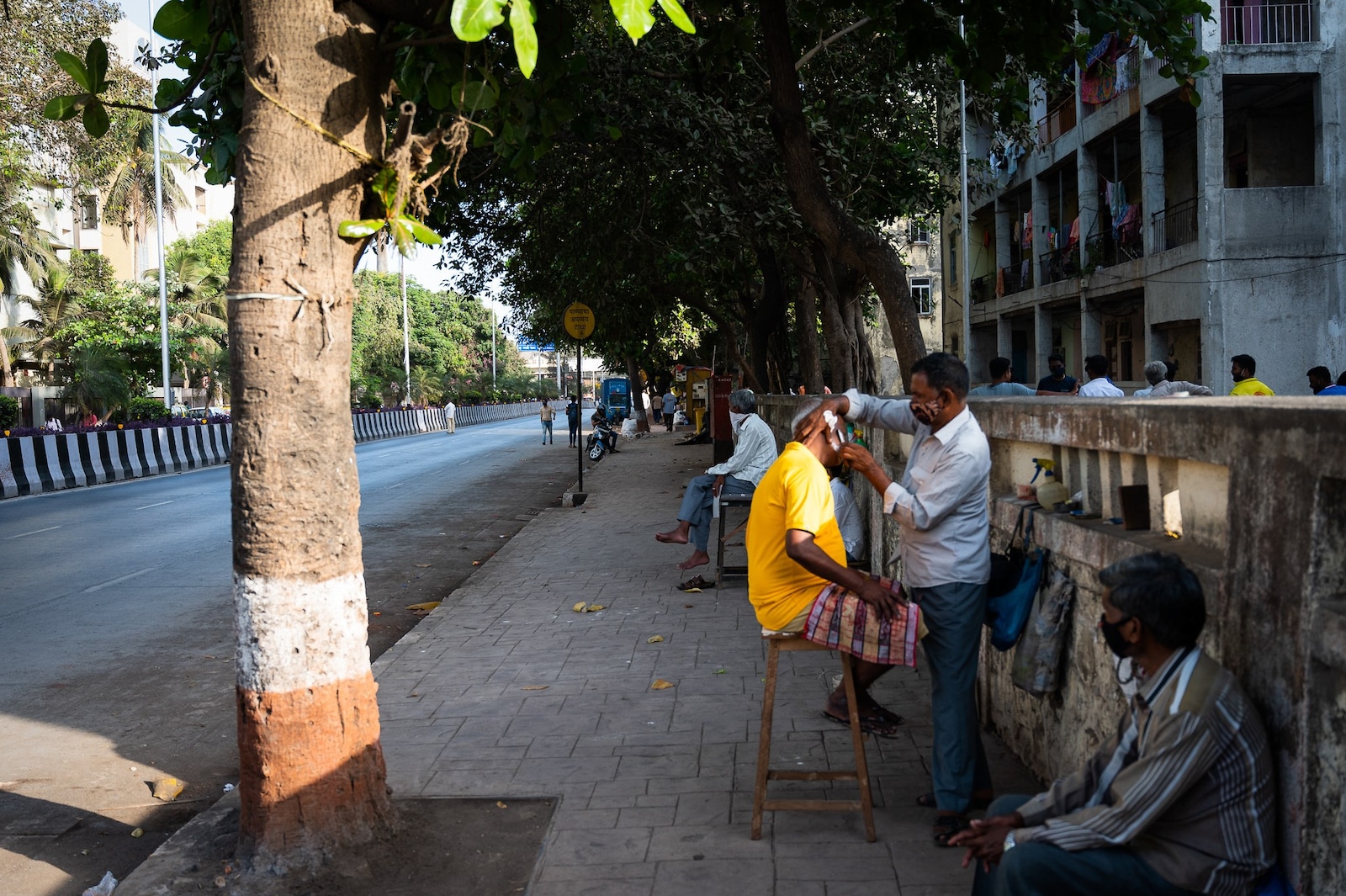 Yuvan Kumar, Indian Street Barbers (2021) | Dazed