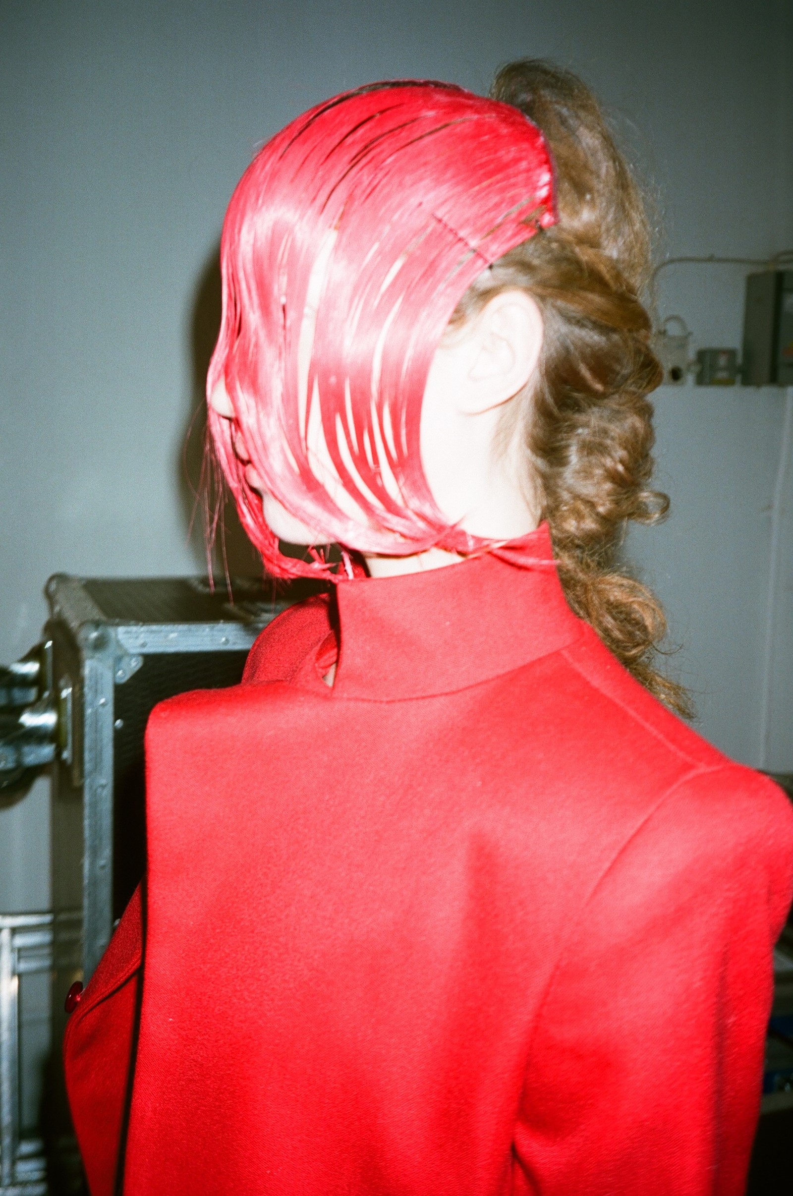 Backstage beauty at LFW AW23 dazed Chester McKee