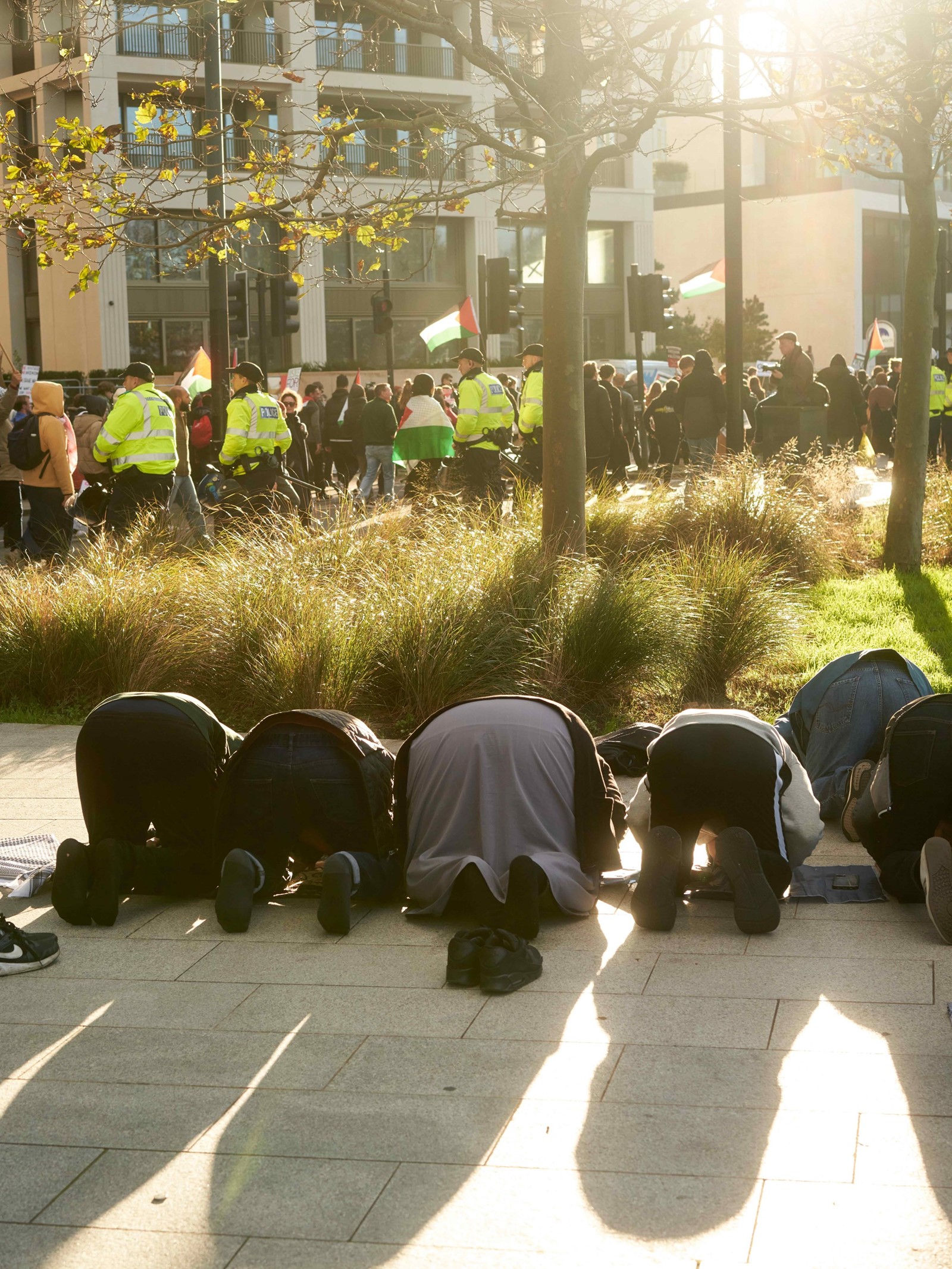 The pro-Palestine in London on 11 November 2023