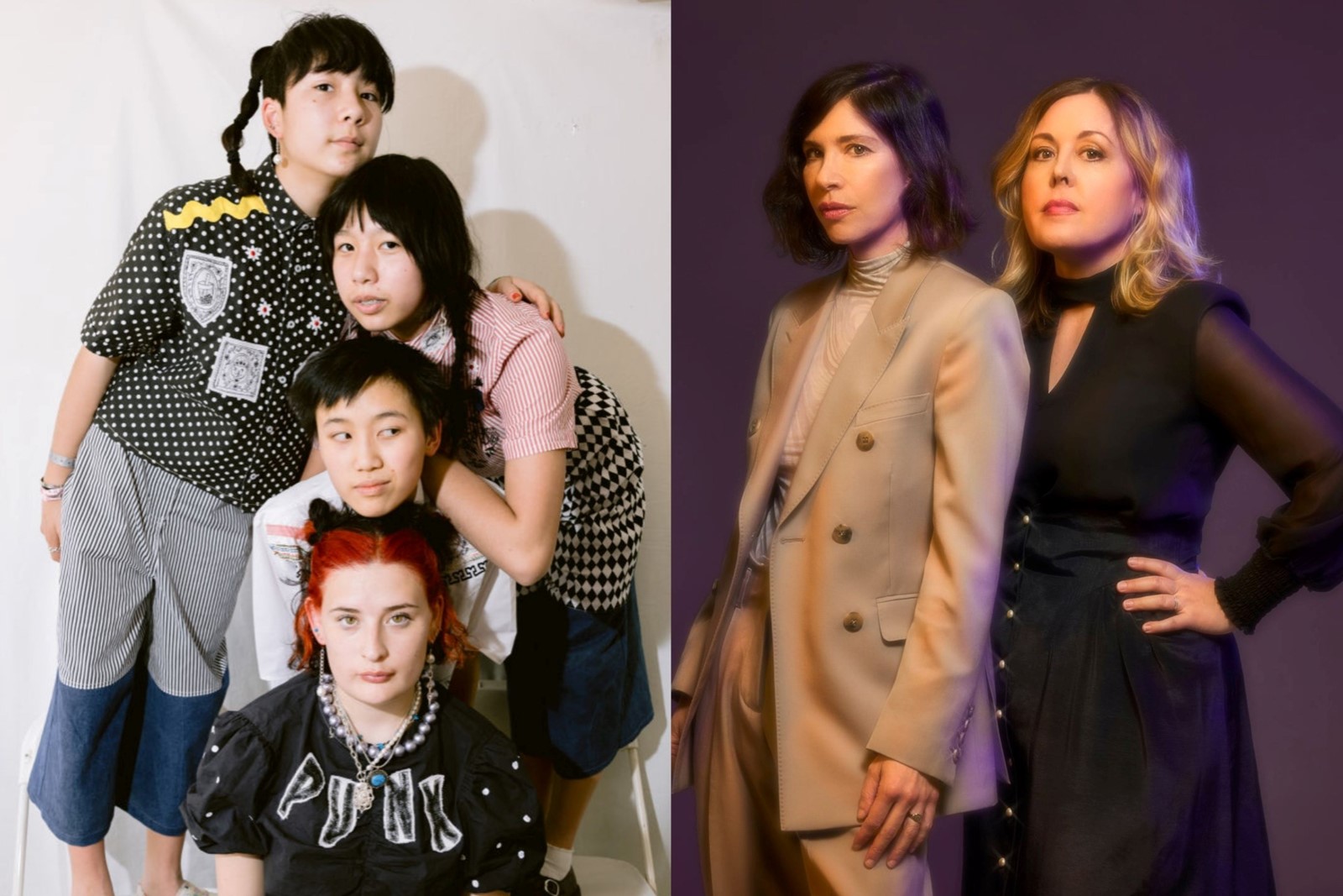 Sleater-Kinney and The Linda Lindas in conversation | Dazed