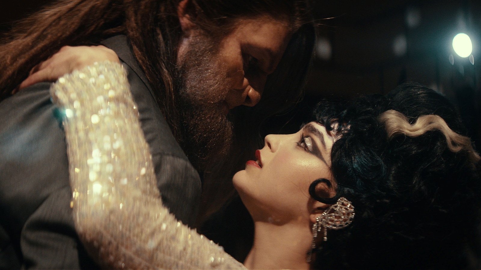 Tommy Dewey and Melissa Barrera in Your Monster (V