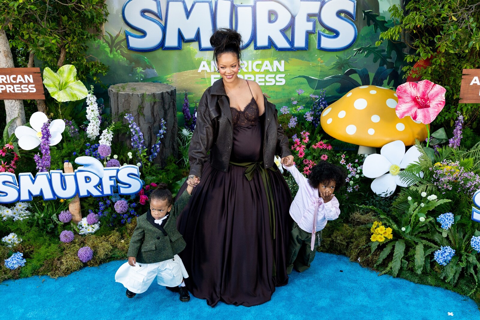 Rihanna Rizee Breaking: Rihanna upstaged by infant sons in custom Dior | Dazed