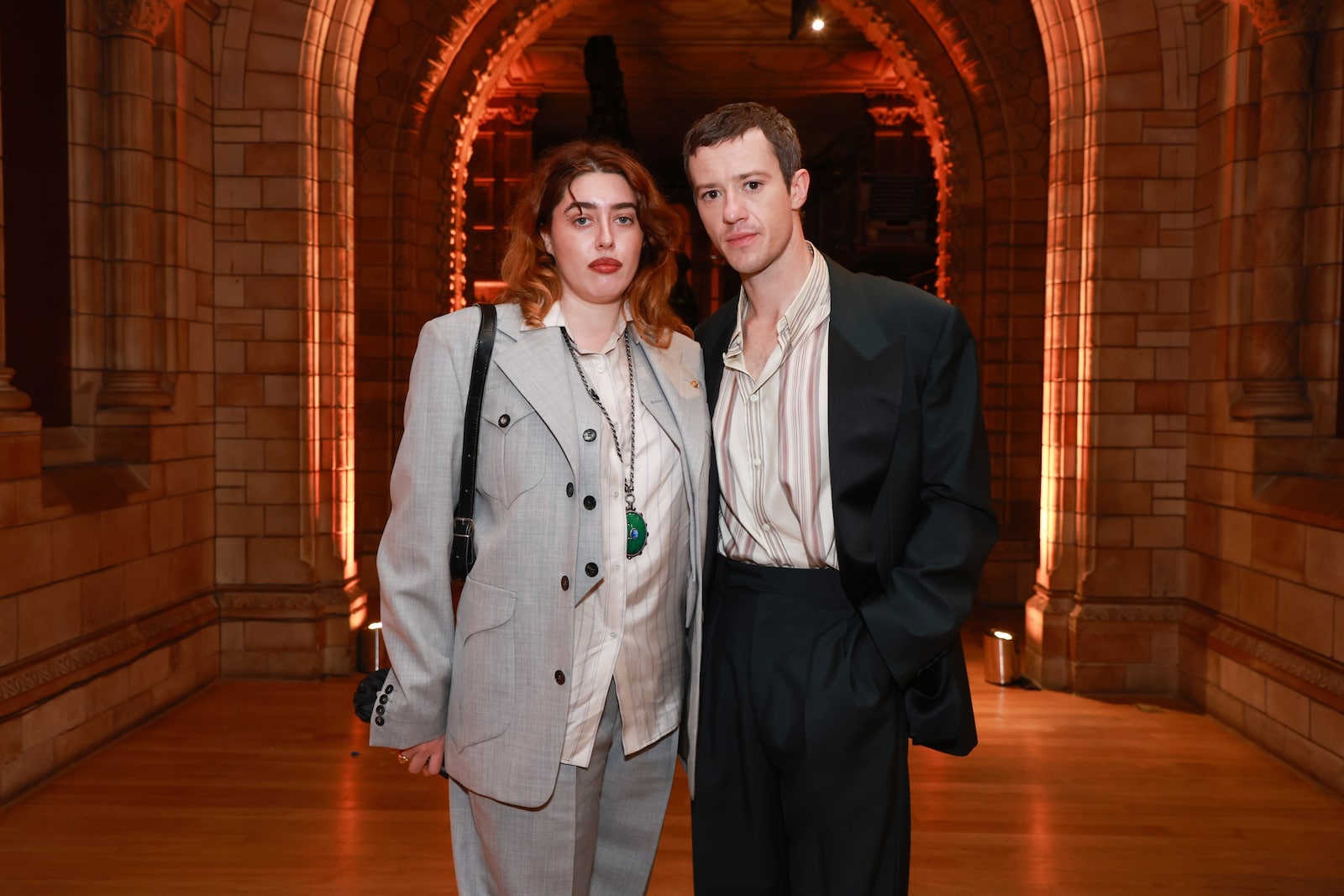 Luna Carmoon and Joseph Quinn