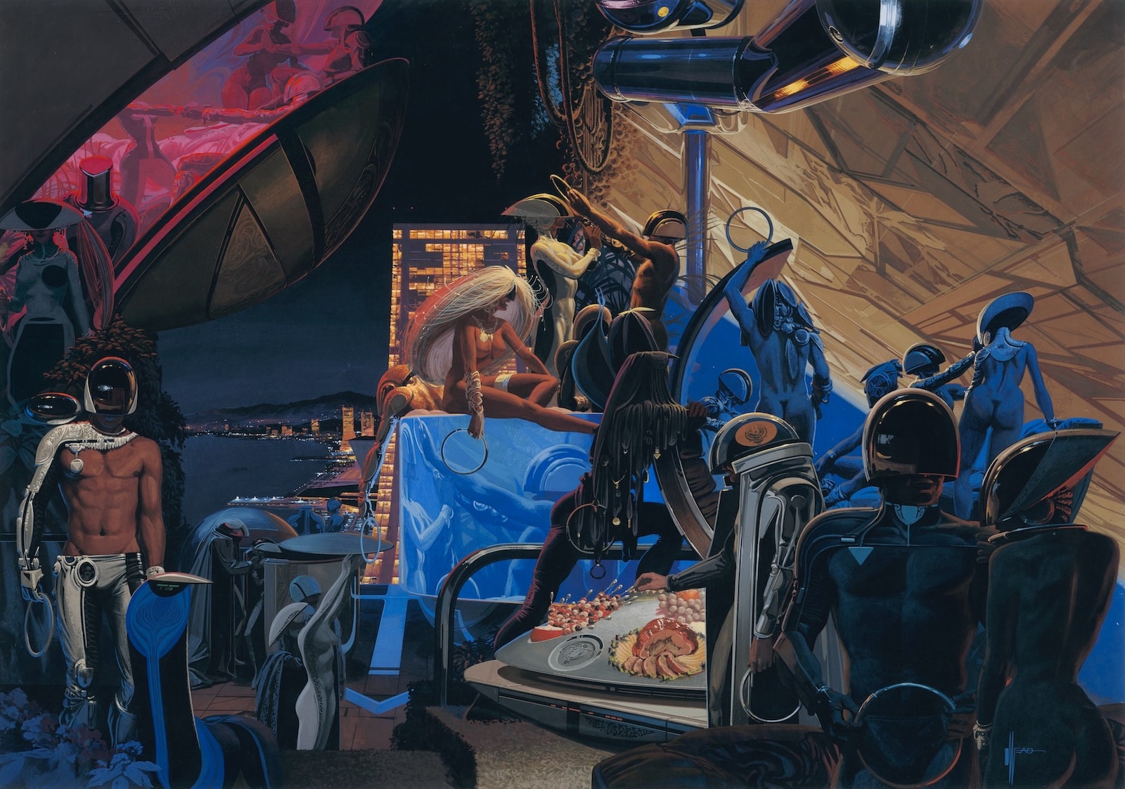 Syd Mead, Party 2000 (1977)