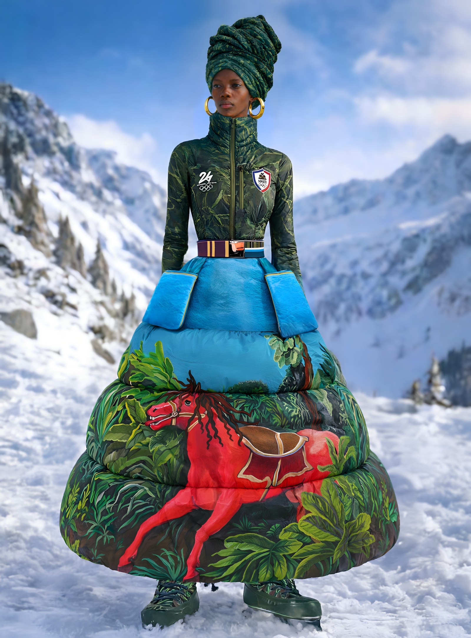 Winter Olympics 2026: Stella Jean on Haiti’s viral political kit | Dazed