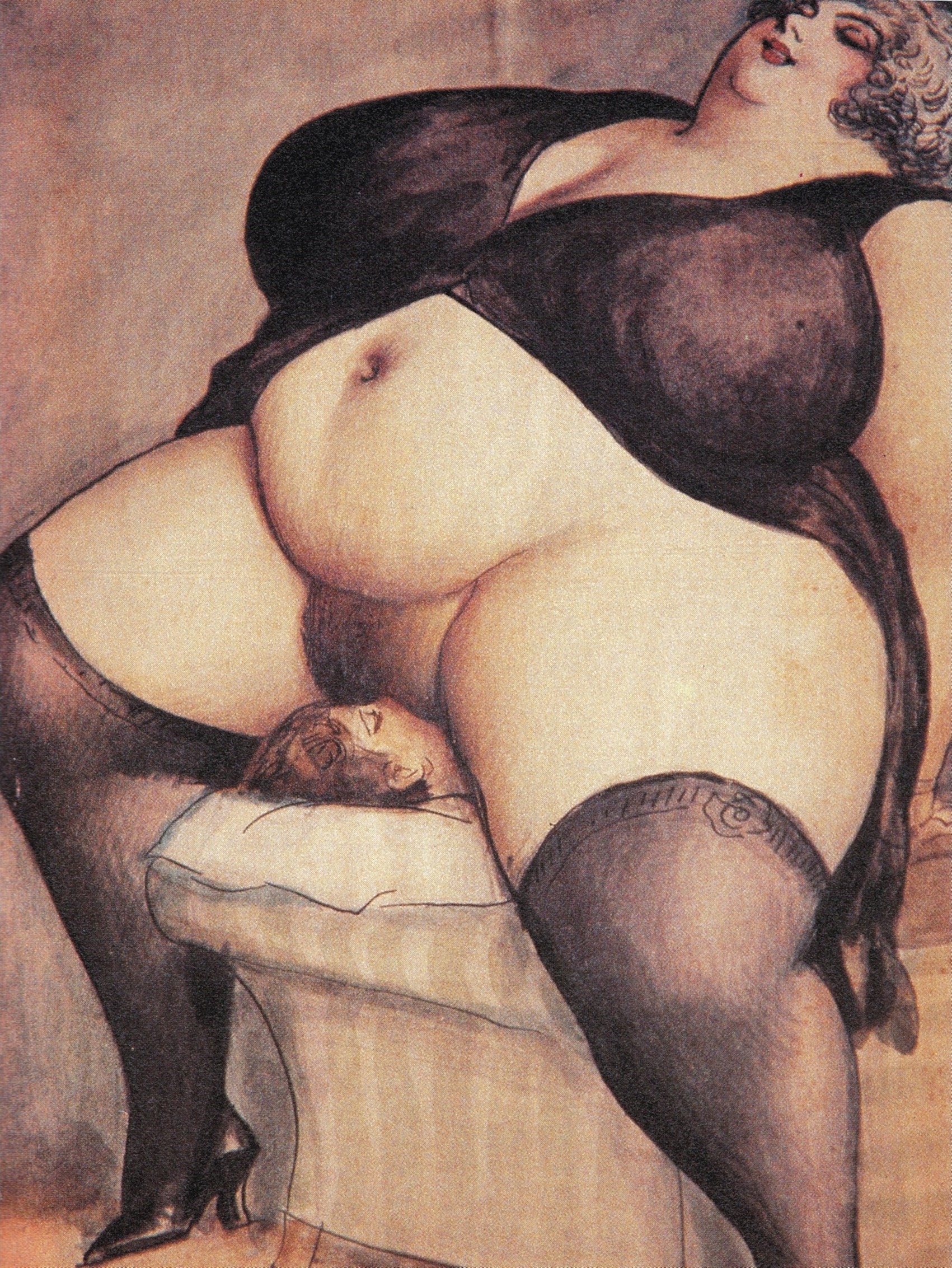 Vintage French Erotic Art - Vintage French Erotic Art Bondage | BDSM Fetish