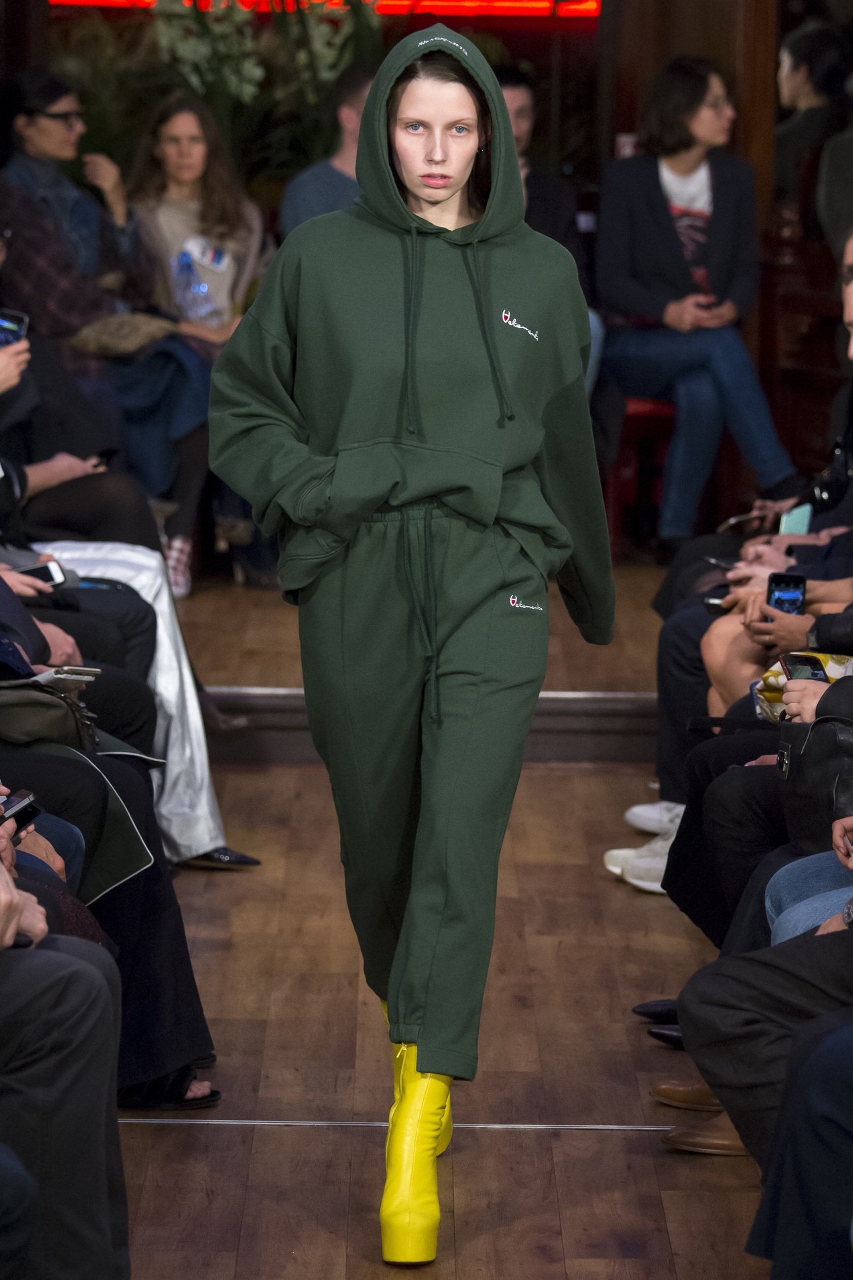 Vetements store and champion