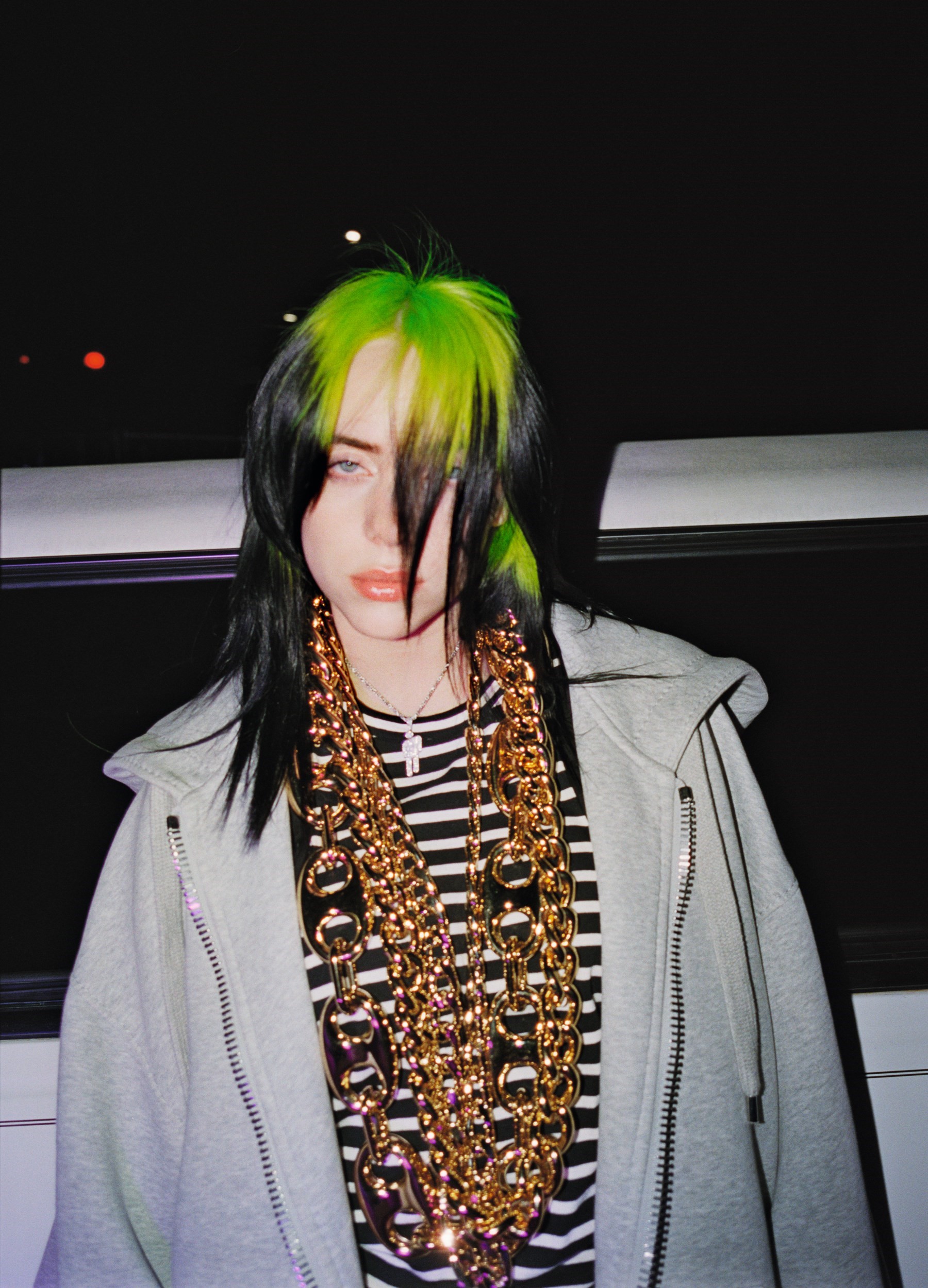 Billie Eilish Responded to Fans Who Criticized Her Green Hair  Teen Vogue