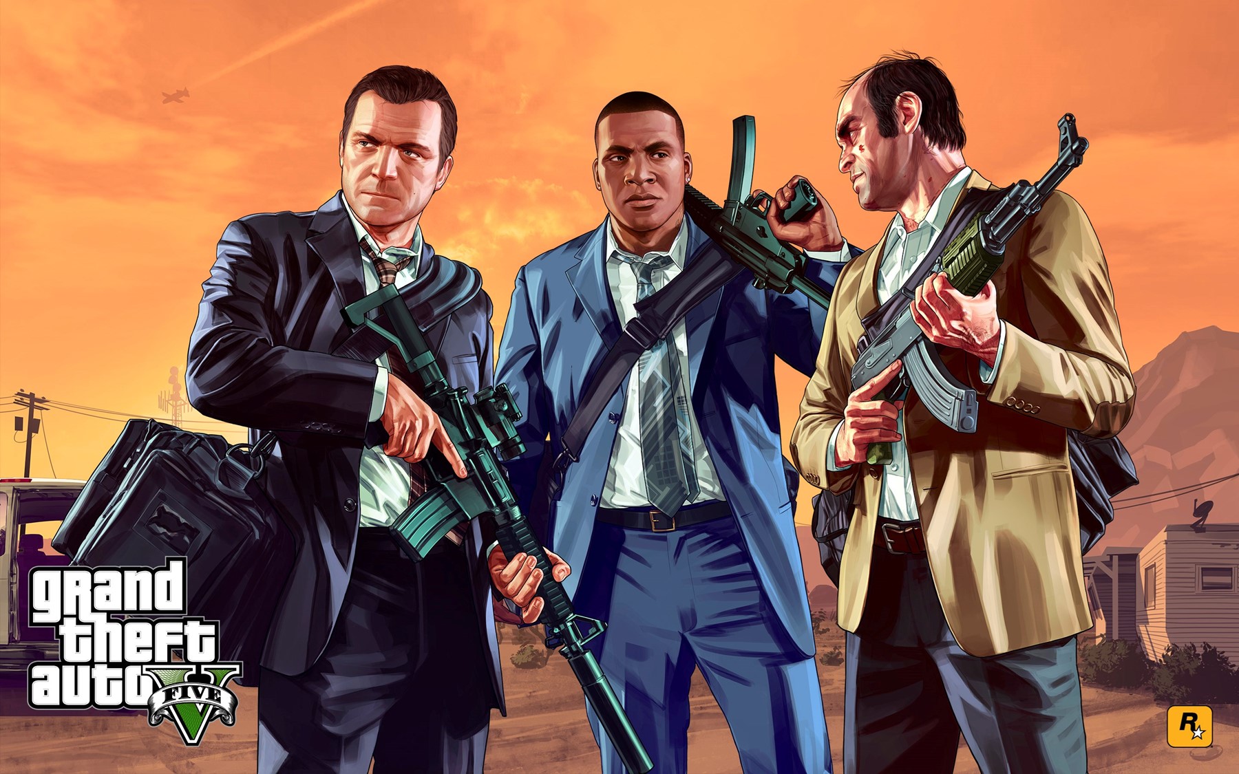 Grand Theft Auto V: The Official Trailer 