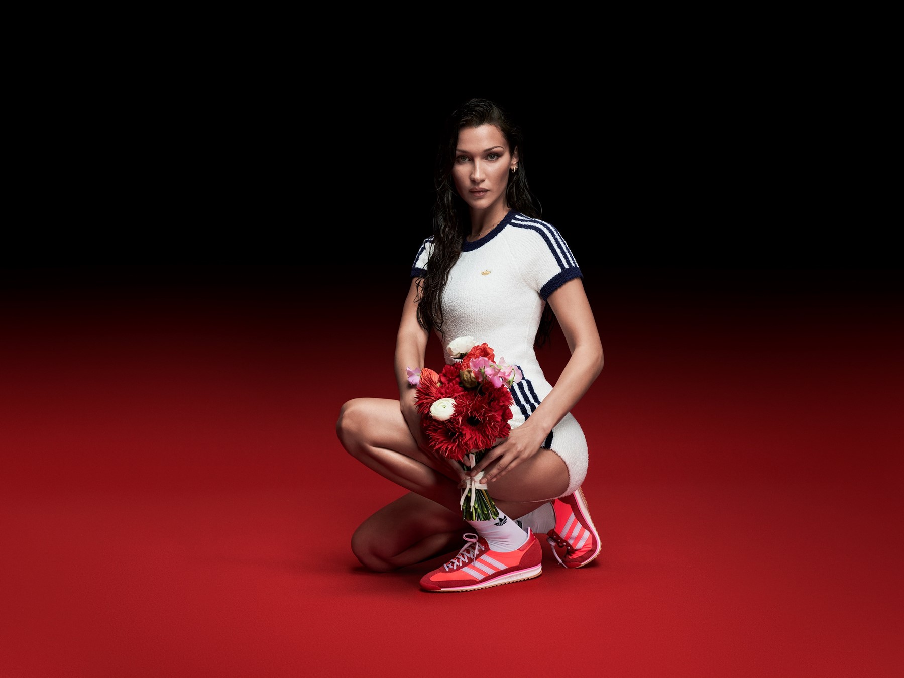 See ya later Sambas Bella Hadid is the face of adidas next It shoe Dazed