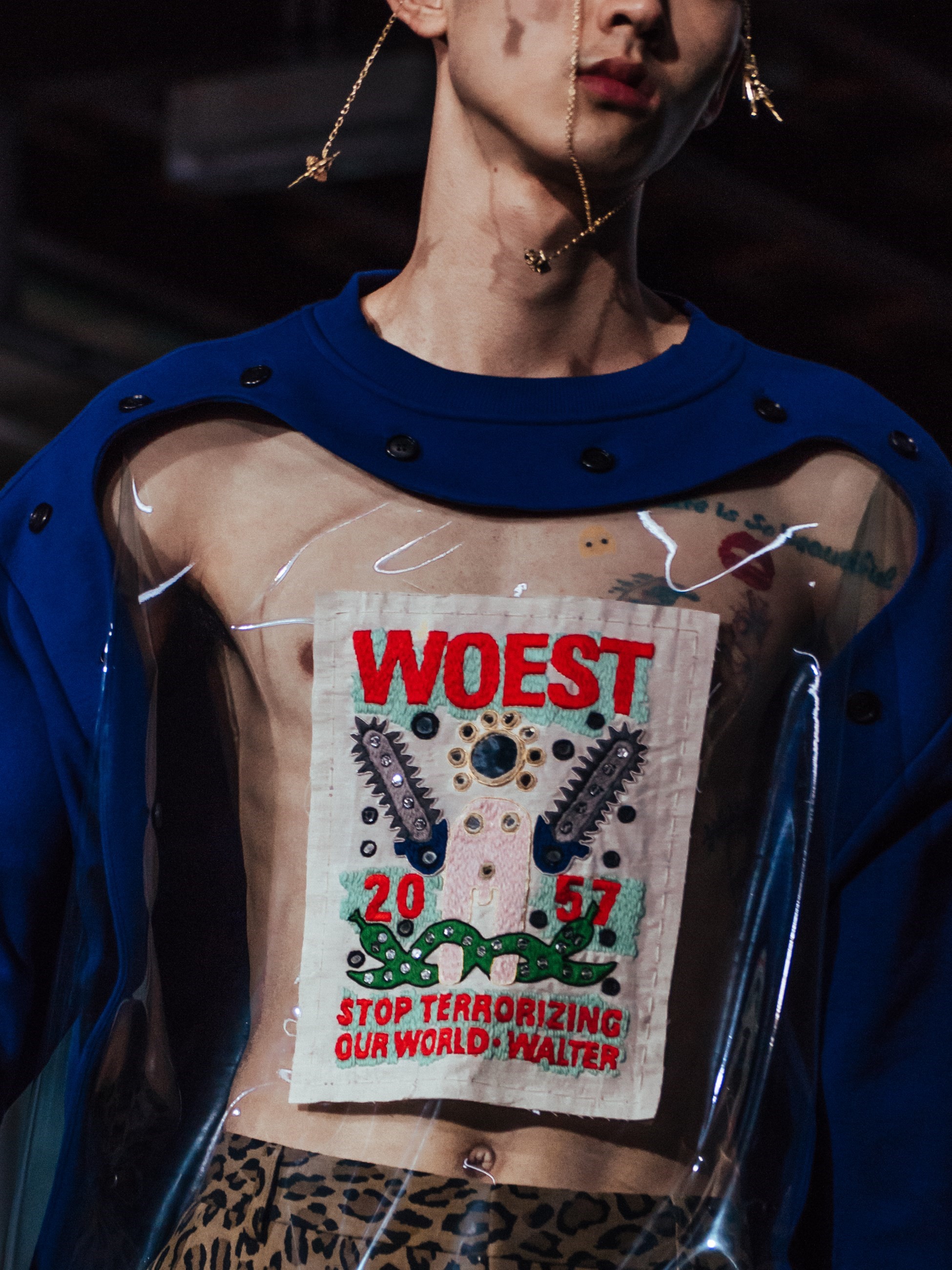 Walter Van Beirendonck Reacts to His Own Runway Shows 