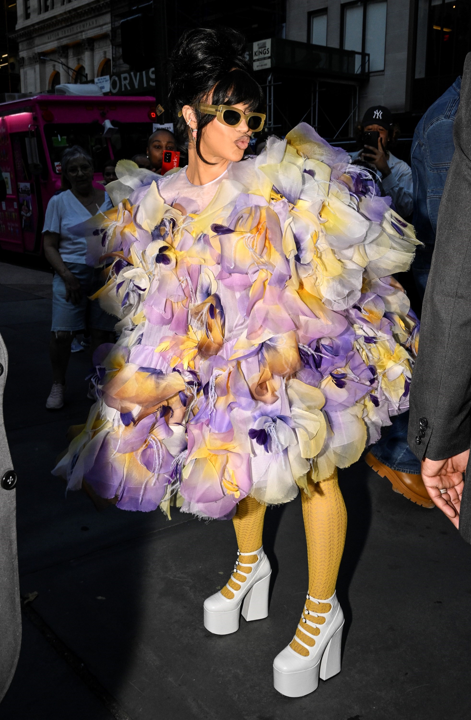 Cardi B puts on a pansy performance outside the Marc Jacobs show | Dazed