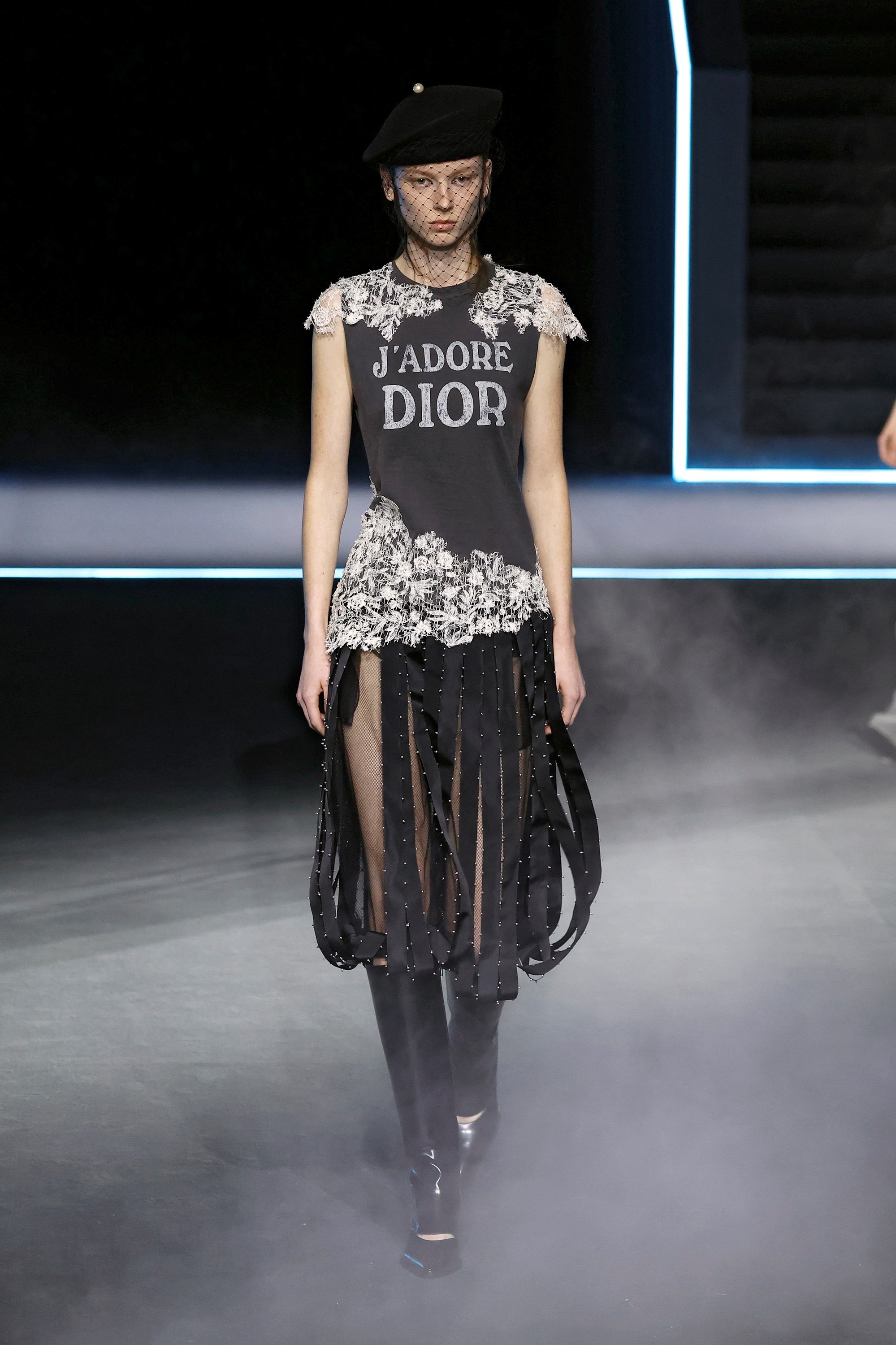 大人っぽい雰囲気を演出♪【Dior】25AW 半袖ジャケット DIOR | クロップド ジャケット カナージュ コットンブレンド