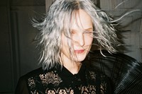Anemari backstage at Theyskens&#39; Theory 18
