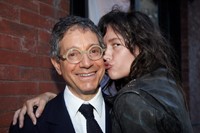 Jeffrey Deitch and Paz de la Huerta 1