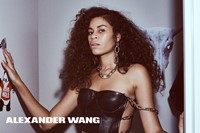 Aluna George for Alexander Wang SS16 campaign 3