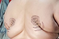 Roll Flower Tattoos Carrie Metz-Caporusso 4