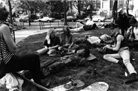 Park punks, 1980s by Jessica Bard 1