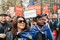 The Put it to the People march, London 5