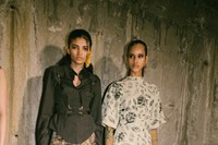 Backstage at the AW20 Charlotte Knowles show womenswear 27 26