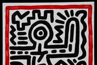 Keith Haring. “Untitled (figure)” (1982). 5