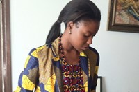 Lilian, Dentist from Harare wearing a Tanya Nefert 3