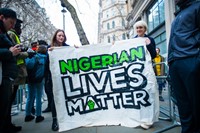 Nigerian Lives Matter Boko Haram protest in London 5